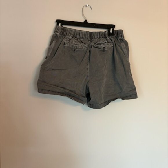 Old Navy Cotton Everyday Gray Washed Short Small - Picture 5 of 8